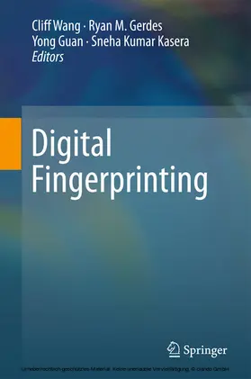 Wang / Gerdes / Guan |  Digital Fingerprinting | eBook | Sack Fachmedien
