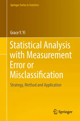 Yi | Statistical Analysis with Measurement Error or Misclassification | E-Book | sack.de