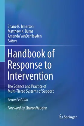 Jimerson / Burns / VanDerHeyden |  Handbook of Response to Intervention | Buch |  Sack Fachmedien