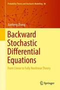 Zhang |  Backward Stochastic Differential Equations | Buch |  Sack Fachmedien
