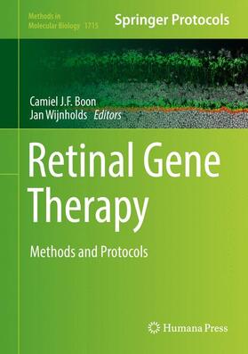Wijnholds / Boon | Retinal Gene Therapy | Buch | 978-1-4939-7521-1 | sack.de