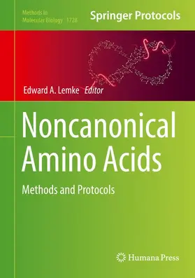 Lemke |  Noncanonical Amino Acids | Buch |  Sack Fachmedien