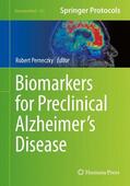 Perneczky |  Biomarkers for Preclinical Alzheimer¿s Disease | Buch |  Sack Fachmedien