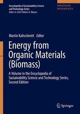 Kaltschmitt | Energy from Organic Materials (Biomass): A Volume in the Encyclopedia of Sustainability Science and Technology, Second Edition | Buch | 978-1-4939-7814-4 | sack.de