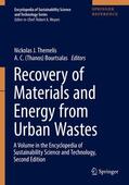 Bourtsalas / Themelis |  Recovery of Materials and Energy from Urban Wastes | Buch |  Sack Fachmedien