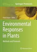 Duque |  Environmental Responses in Plants | Buch |  Sack Fachmedien