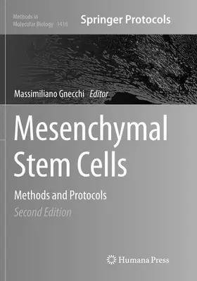 Gnecchi | Mesenchymal Stem Cells | Buch | 978-1-4939-8085-7 | www.sack.de