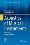 Kergomard / Chaigne |  Acoustics of Musical Instruments | Buch |  Sack Fachmedien