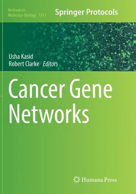Kasid / Clarke |  Cancer Gene Networks | Buch |  Sack Fachmedien