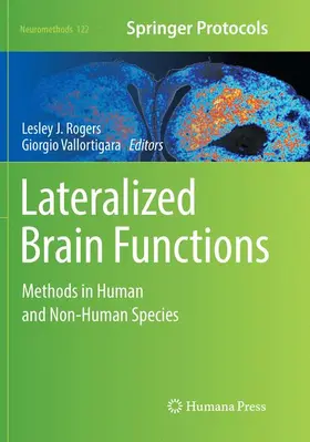 Vallortigara / Rogers |  Lateralized Brain Functions | Buch |  Sack Fachmedien
