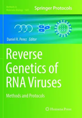 Perez |  Reverse Genetics of RNA Viruses | Buch |  Sack Fachmedien