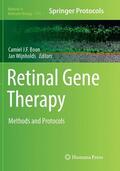 Wijnholds / Boon |  Retinal Gene Therapy | Buch |  Sack Fachmedien
