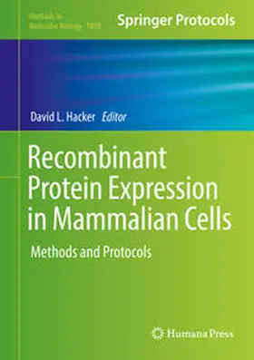 Hacker |  Recombinant Protein Expression in Mammalian Cells | eBook | Sack Fachmedien
