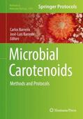 Barredo / Barreiro |  Microbial Carotenoids | Buch |  Sack Fachmedien