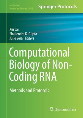 Lai / Vera / Gupta | Computational Biology of Non-Coding RNA | Buch | 978-1-4939-8981-2 | sack.de