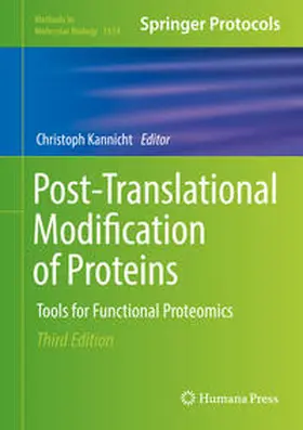 Kannicht |  Post-Translational Modification of Proteins | eBook | Sack Fachmedien