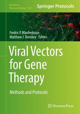 Benskey / Manfredsson | Viral Vectors for Gene Therapy | Buch | 978-1-4939-9064-1 | sack.de