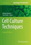 Costa / Aschner |  Cell Culture Techniques | Buch |  Sack Fachmedien