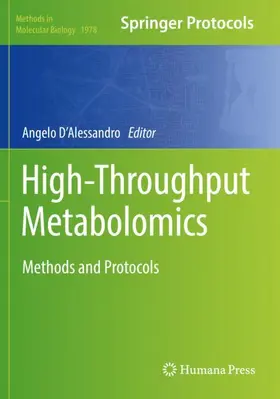 D'Alessandro |  High-Throughput Metabolomics | Buch |  Sack Fachmedien