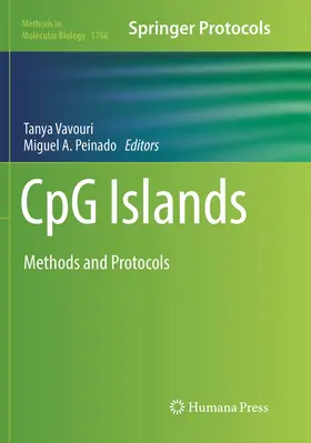 Vavouri / Peinado | CpG Islands | Buch | 978-1-4939-9279-9 | www.sack.de