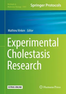 Vinken | Experimental Cholestasis Research | Buch | 978-1-4939-9419-9 | sack.de