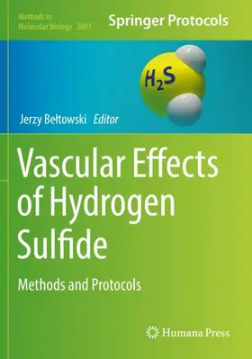Beltowski / Beltowski |  Vascular Effects of Hydrogen Sulfide | Buch |  Sack Fachmedien
