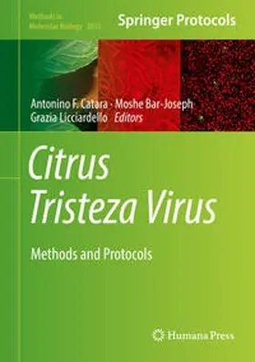 Catara / Bar-Joseph / Licciardello |  Citrus Tristeza Virus | eBook | Sack Fachmedien