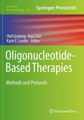 Gissberg / Lundin / Zain |  Oligonucleotide-Based Therapies | Buch |  Sack Fachmedien