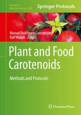 Rodríguez-Concepción / Welsch | Plant and Food Carotenoids | E-Book | sack.de