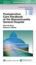 Berg / Bittner |  Berg, S: Postoperative Care Handbook of the Massachusetts Ge | Buch |  Sack Fachmedien