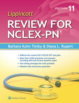 Timby / Rupert | Timby, B: Lippincott Review for NCLEX-PN | Buch | 978-1-4963-2469-6 | sack.de