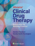 Frandsen / Pennington |  Abrams' Clinical Drug Therapy: Rationales for Nursing Practice | Buch |  Sack Fachmedien
