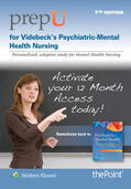 Videbeck |  Prepu for Videbeck's Psychiatric Mental Health Nursing | Sonstiges |  Sack Fachmedien