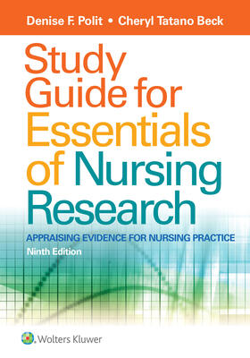 Polit / Beck |  Study Guide for Essentials of Nursing Research | Buch |  Sack Fachmedien