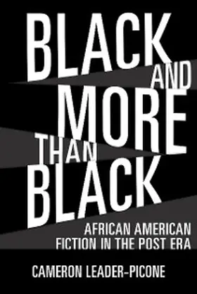 Leader-Picone |  Black and More than Black | eBook | Sack Fachmedien