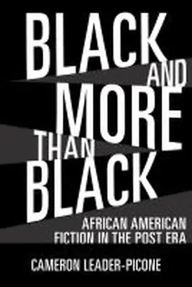 Leader-Picone |  Black and More Than Black | Buch |  Sack Fachmedien