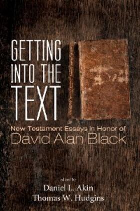 Akin / Hudgins |  Getting into the Text | eBook | Sack Fachmedien