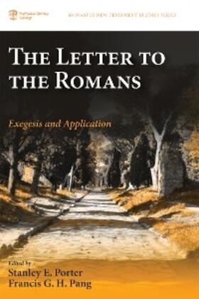 Porter / Pang |  The Letter to the Romans | eBook | Sack Fachmedien