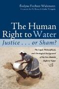 Fiechter-Widemann |  The Human Right to Water: Justice . . . or Sham? | eBook | Sack Fachmedien