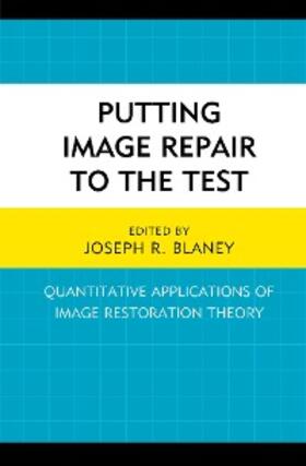 Blaney |  Putting Image Repair to the Test | eBook | Sack Fachmedien