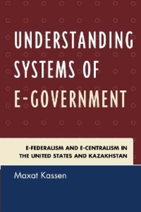 Kassen |  Understanding Systems of e-Government | eBook | Sack Fachmedien