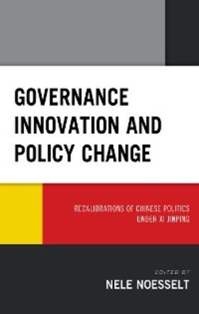 Noesselt |  Governance Innovation and Policy Change | eBook | Sack Fachmedien