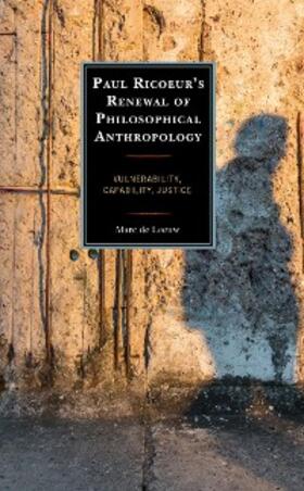 Leeuw |  Paul Ricoeur's Renewal of Philosophical Anthropology | eBook | Sack Fachmedien
