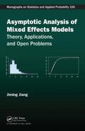Jiang |  Asymptotic Analysis of Mixed Effects Models | Buch |  Sack Fachmedien