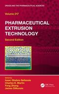 Ghebre-Sellassie / Martin / Zhang |  Pharmaceutical Extrusion Technology | Buch |  Sack Fachmedien