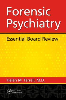 Farrell, M.D. | Forensic Psychiatry | Buch | 978-1-4987-1609-3 | sack.de