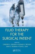 Svensen / Prough / Feldman |  Fluid Therapy for the Surgical Patient | Buch |  Sack Fachmedien