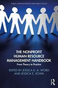 Word / Sowa |  The Nonprofit Human Resource Management Handbook | Buch |  Sack Fachmedien