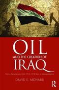 McNabb |  Oil and the Creation of Iraq | Buch |  Sack Fachmedien