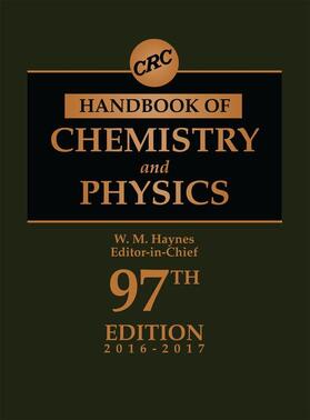 Haynes |  CRC Handbook of Chemistry and Physics, 97th Edition | Buch |  Sack Fachmedien